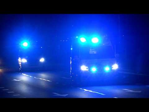 [Martinhoorn] A1, Friese & Flevolandse Ambulances 02-145 Lemmer & 25-114 Almere naar FMC Leeuwarden