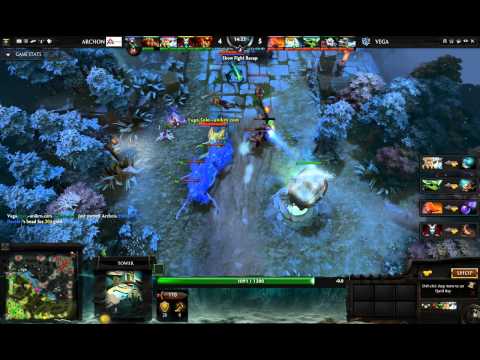 Team Archon VS Vega Squadron Game 1 Wildcard The international 2015