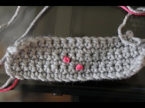 French Knots On Crochet