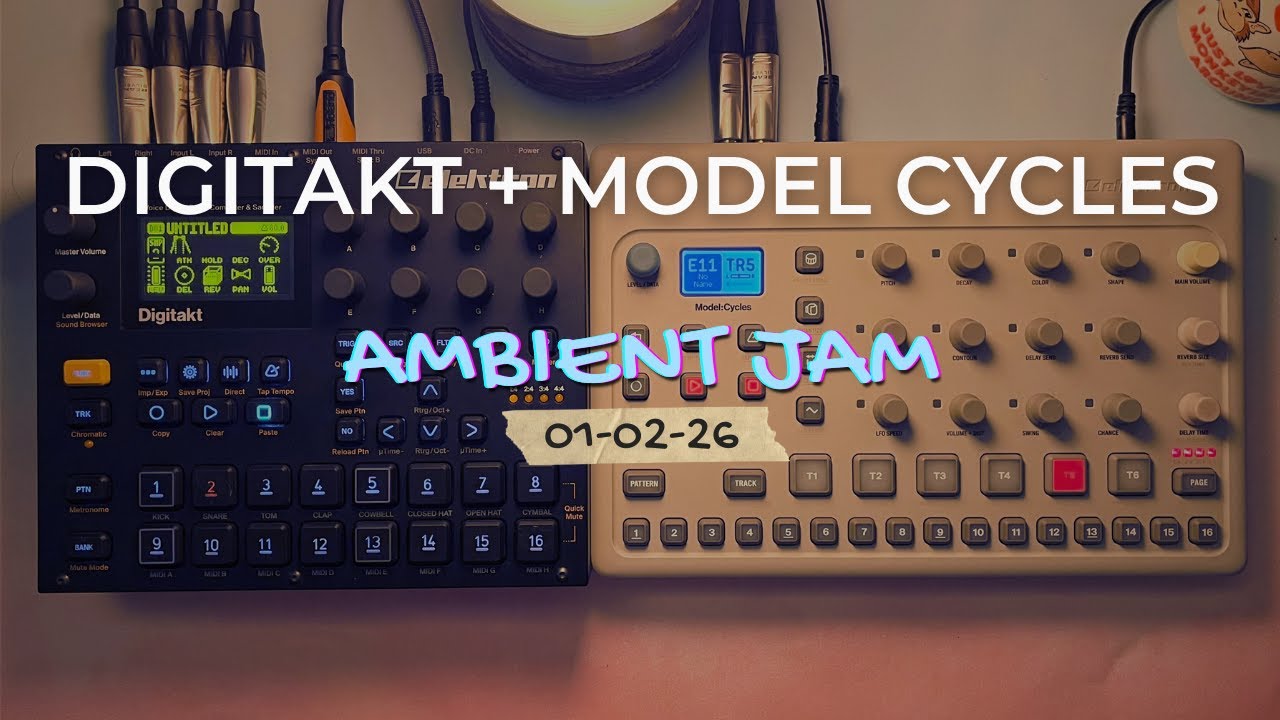 01-02-26 | Ambient Jam with Elektron Digitakt + Model:Cycles