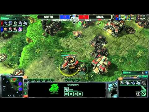 MLG Columbus 2011 Starcraft - Sheth vs MMA - Pool Play
