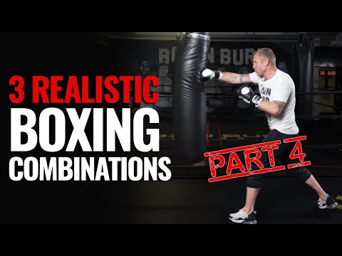3 Realistic Boxing Combinations for Real Fights!