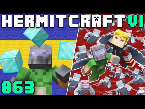 Hermitcraft VI 863 Scamming Tango & IDEA's First Diamonds!
