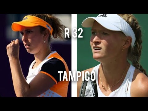 Elvina Kalieva (USA) VS Elise Mertens (Belgium) | WTA Tampico Open 2022 | Round of 32