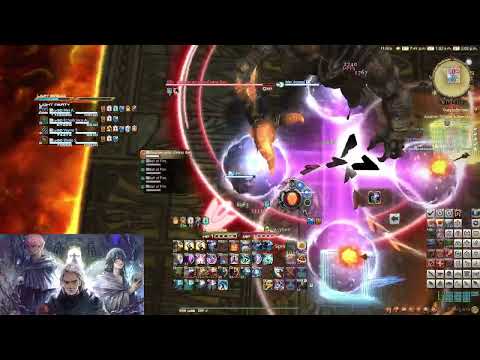 【FF14】Criterion Dungeon - Boss 3 jumps (Firesteel Strike), 1 tile 2 player spread