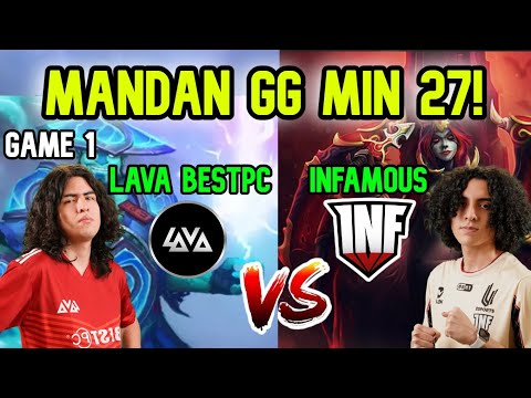 INFAMOUS VS LAVA BESTPC [GAME 1/BO2] BTS PRO SERIES 10 AMERICA | DOTA 2