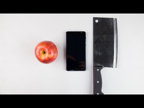 BLUBOO D1 protected with Explosion-proof film Goes through some Sturdiness Testing