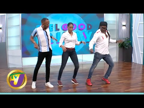 Viral Dance Refix with Neville Bell & Simone Clarke Cooper TVJ Smile Jamaica