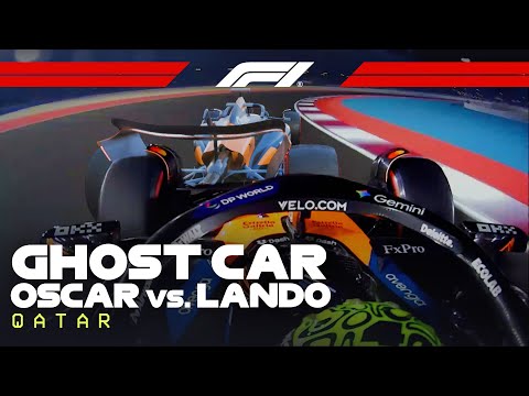 Oscar Piastri & Lando Norris' Ghost Car Comparison Laps! | 2025 Qatar Grand Prix