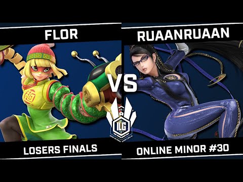 FLOR (Min Min) vs RuaanRuaan (Bayonetta) - ILG Online Minor #30 - Losers Finals