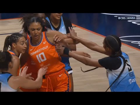 Angel Reese was ready to fight everyone after getting her hair pulled on rebound