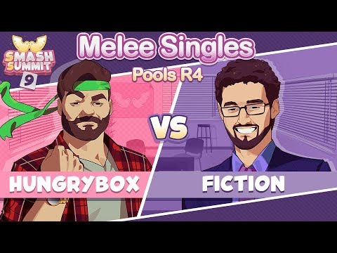 Hungrybox vs Fiction - Swiss Pools: Round 4 Melee Singles - Smash Summit 9 | Puff vs Fox