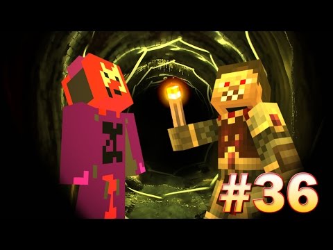 ZCGamerzFTW - Haunted Caverns - Minecraft Father & Son Survival Ep. 36