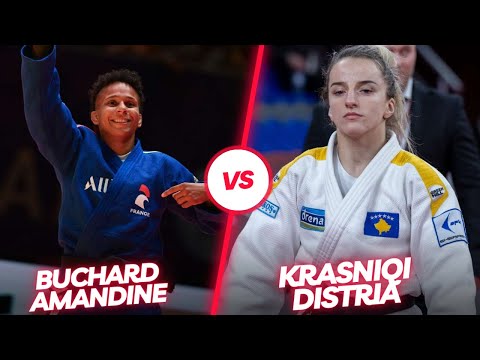 BUCHARD AMANDINE vs KRASNIQI DISTRIA(-52Kg)- Hungary Masters 2023-柔道