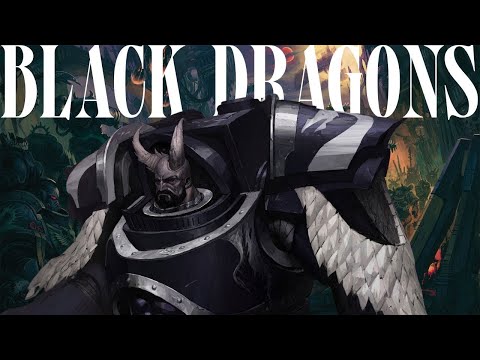 Warhammer 40K Lore | Black Dragons – The Horned Loyal Space Marines (Lore To Sleep To)