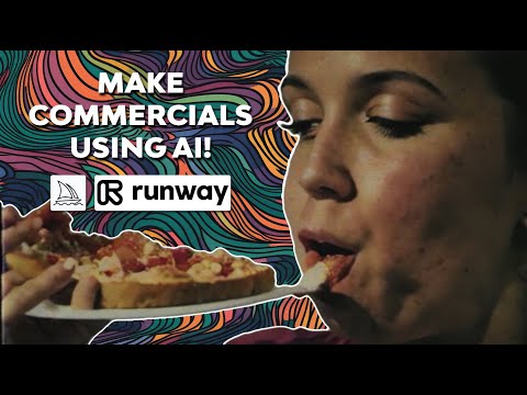 Make your own AI commercials using Runway Gen2 & Midjourney