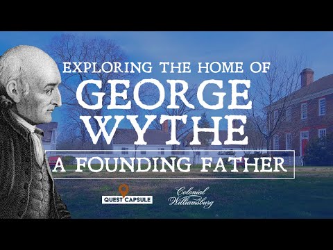 Exploring The George Wythe House - A Founding Father - Colonial Williamsburg (2021)