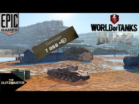 Rhm-B WT : 7068 damage 2 kills -WoT Blitz-