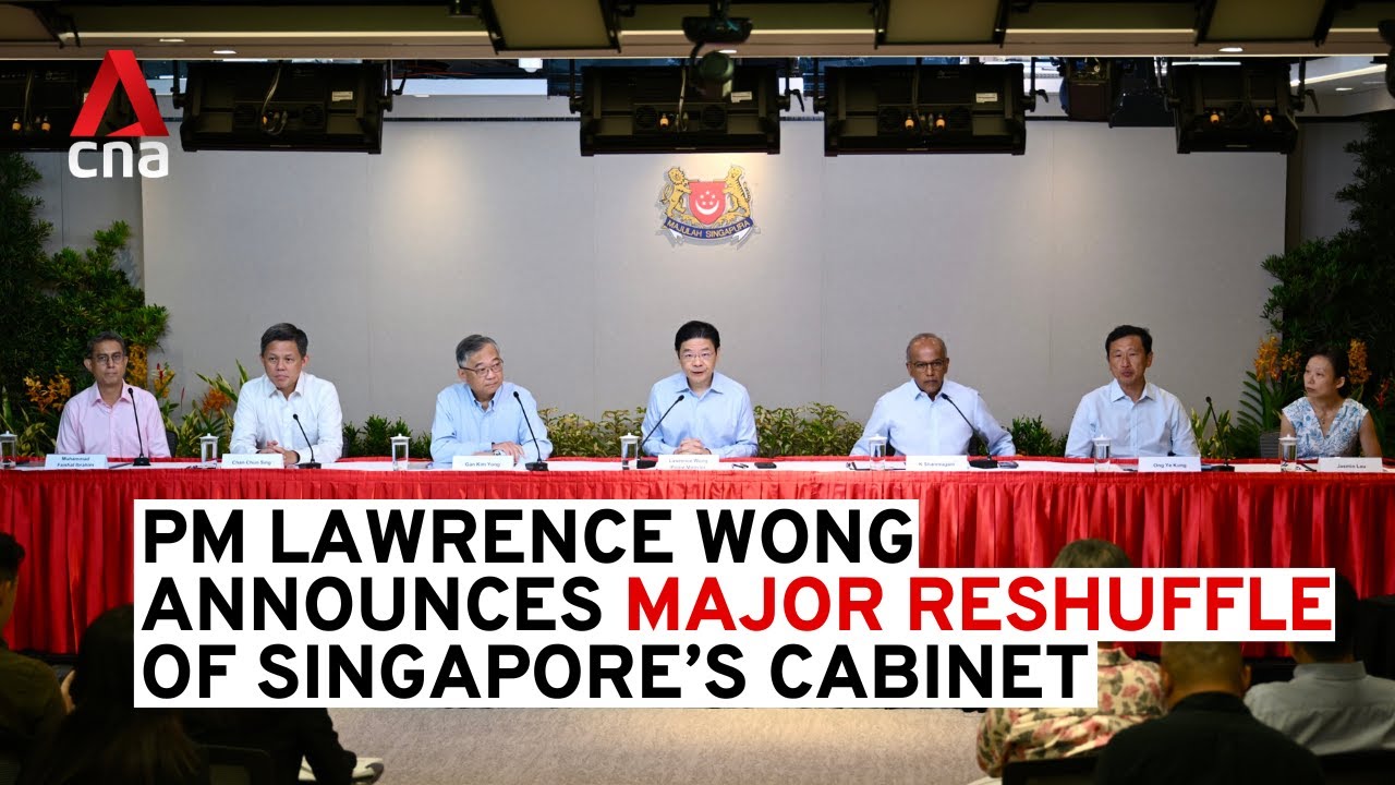 Singapore’s PM Lawrence Wong unveils major Cabinet changes