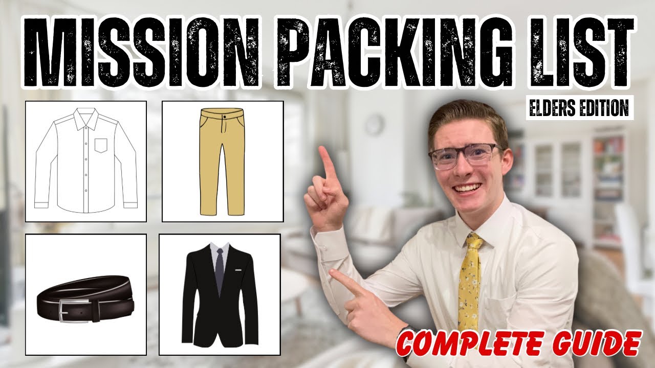 Everything I’m Bringing on My Mission | Packing Guide