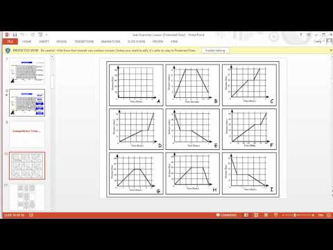 Maths ROTW 79 - Lesson: Real Life Graphs