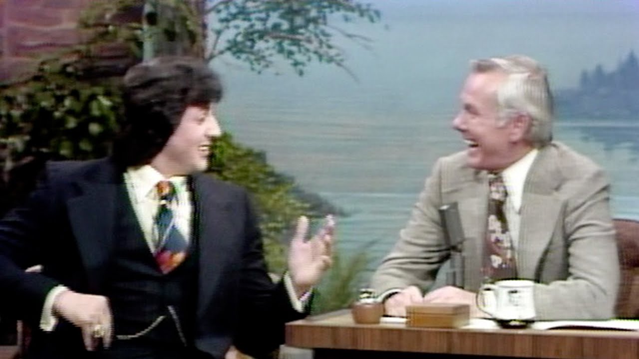 Sylvester Stallone on The Tonight Show Starring Johnny Carson Promoting His New Movie, Rocky -  pt.1
