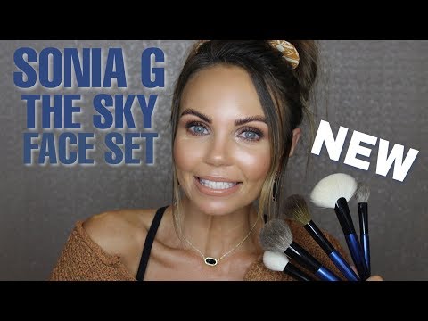 NEW SONIA G NEW SKY FACE BRUSH SET | DEMO