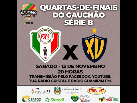 Fontoura Xavier Futsal x XV de Novembro - Gauchão Série B