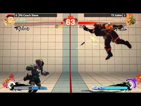 USF4 @ NLBC #137 - PG Coach Steve vs TS Sabin [720p/60fps]