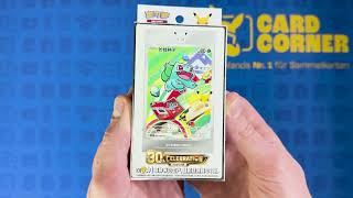 Pokemon 30th Anniversary First Partner Card Set Opening Chinesisch