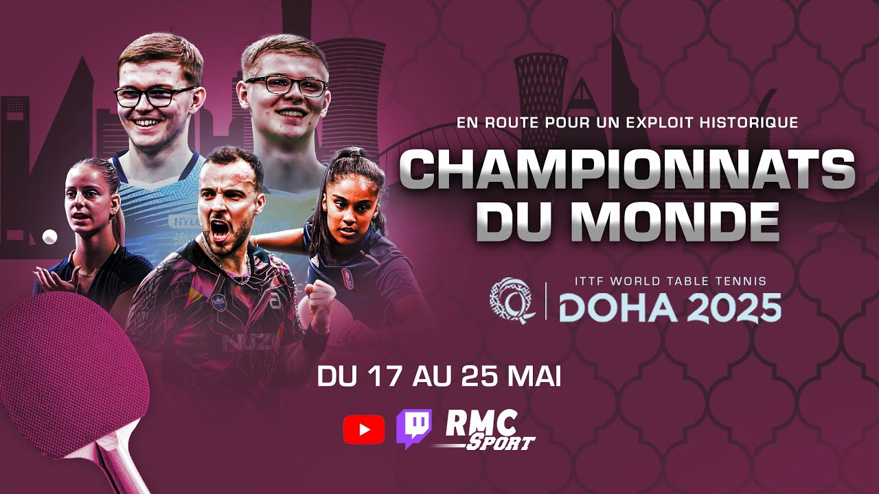 (PING)🏓Championnats du Monde | DOHA 2025 🏆 1/2 FINALES des LEBRUN  🎙️Tom Guignat & Lému au cast