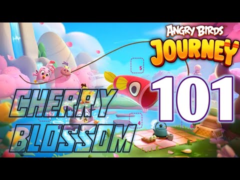 Cherry 🍒 Blossom ( Level 571 - Level 580) || Angry Birds Journey (2025 Update )/ Android Gameplay 🎮