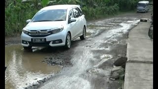 Jelang Asian Games, Akses Venue Mountain Bike Rusak Parah