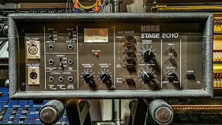 Video thumbnail for Tape delay, tape modulation and tape loops with the Korg SE-500 Stage Echo from 1977! by Alex Ball