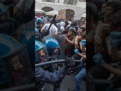 Protesters clash with police, loot shops over 2 days of unrest in Milan