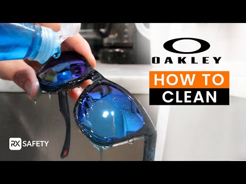 How To Clean Your Oakley Sunglasses | Oakley Prescription Sunglasses | RX Safety