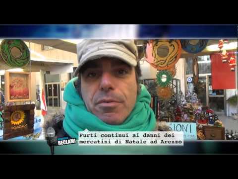 Furti continui ai danni dei mercatini di Natale ad Arezzo