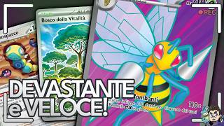 Un mazzo DEVASTANTE e VELOCISSIMO! BEEDRILL ex sorprende il meta #pokemontcg #gameplay