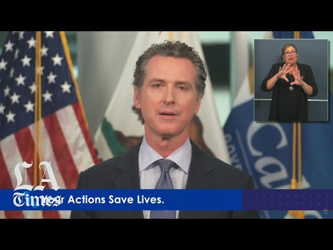 Gov. Gavin Newsom responds to protests over the death of George Floyd