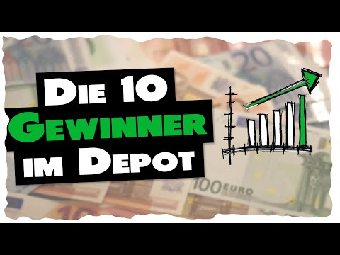 Meine 10 Gewinner im Depot
