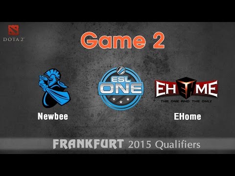 Newbee vs Ehome game 2 - Dota 2 ESL One 2015