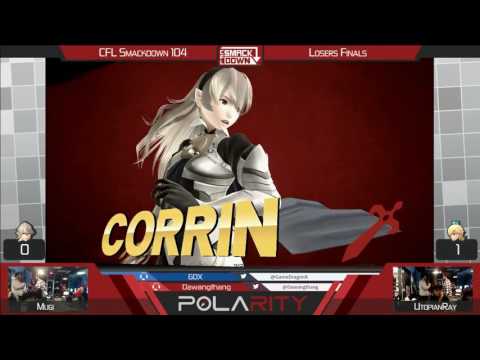 CFL Smackdown 104 WiiU - Mugi (Corrin) vs UtopianRay (Rosalina) - Losers Finals