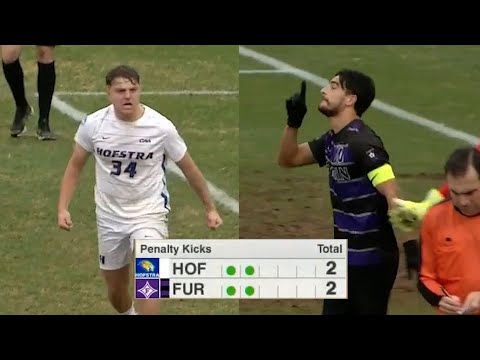 Furman vs. Hofstra: Full PK shootout in 2025 NCAA men’s soccer third round