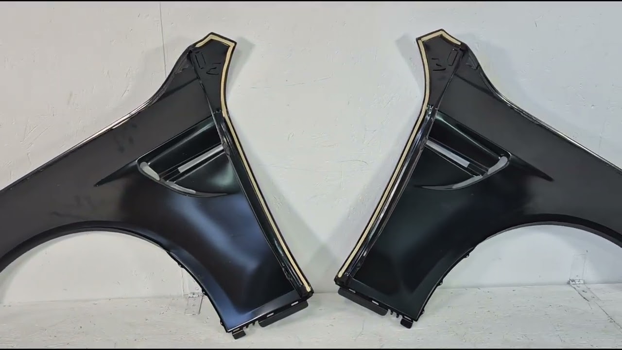 BMW serija 5 F10/F11 2010–2016 Sprednja blatnika v slogu M5 V2 (2 kosa) Video 1