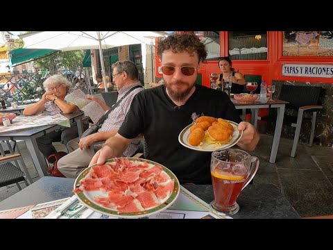 The food here is VERY delicious | Madrid Vlog