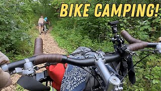 Overnight Bikepacking Camping Trip - 35mi each way! Bike Prep, Packing, Riding, Setup & Tear Down