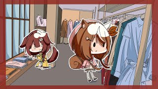 リスに何でも買ってあげたいころさん【ホロライブ切り抜き漫画】【ホロライブ/戌神ころね/アユンダ・リス】【手描き】