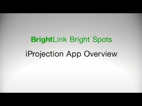 iProjection App Overview