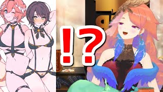 【HOLOTORI】twitterでこっそり上がっていたHな絵を晒し上げる小鳥遊キアラ【日英字幕/English⇔Japanese】