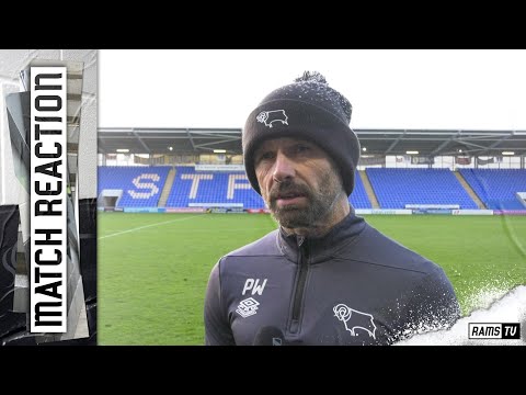 MATCH REACTION I Paul Warne - Shrewsbury Town (A)